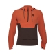 BLUZA ROWEROWA Z KAPTUREM FOX RANGER WIND PULLOVER ATOMIC ORANGE S