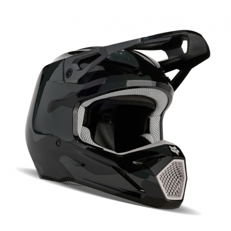 KASK MOTOCYKLOWY FOX V1 BNKR BLACK CAMO