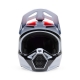 KASK FOX V1 FLOW WHITE/RED XL