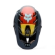 KASK FOX V3 RS GRID BLACK/ORANGE S