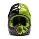 KASK MOTOCYKLOWY FOX V3 THROTTLE FLUO YELLOW S
