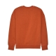 BLUZA FOX WORDMARK OVERSIZED FLEECE CREW COGNAC