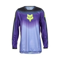 BLUZA FOX JUNIOR 180 INTERFERE BLACK/BLUE YL