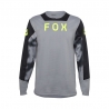 KOSZULKA ROWEROWA Z DŁUGIM RĘKAWEM FOX JUNIOR DEFEND TAUNT STEEL GREY YM