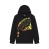 BLUZA Z KAPTUREM FOX JUNIOR ELEVATED FLEECE PO BLACK