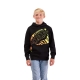 BLUZA Z KAPTUREM FOX JUNIOR ELEVATED FLEECE PO BLACK YL
