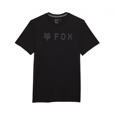T-SHIRT FOX ABSOLUTE TECH BLACK BLACK M