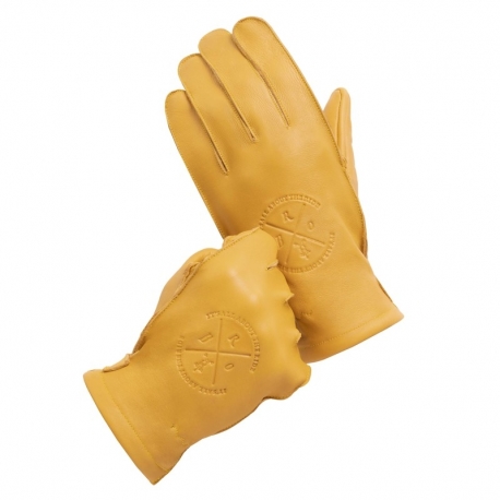RĘKAWICE SKÓRZANE BROGER ALASKA LADY VINTAGE SAND DXS