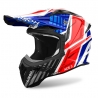 KASK MOTOCYKLOWY AIROH AVIATOR ACE 2 PROUD BLUE RED GLOSS