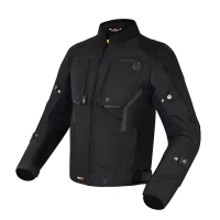 KURTKA MOTOCYKLOWA TEKSTYLNA REBELHORN BORG BLACK