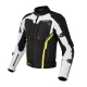KURTKA MOTOCYKLOWA TEKSTYLNA REBELHORN BORG BLACK GREY FLUO YELLOW