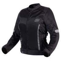 KURTKA MOTOCYKLOWA TEKSTYLNA DAMSKA OZONE DART BLACK
