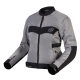 KURTKA MOTOCYKLOWA TEKSTYLNA DAMSKA OZONE DART SILVER BLACK