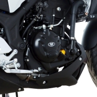 OSŁONA SILNIKA RG RACING YAMAHA YZF-R25 14-/YZF-R3 15-/MT-25/MT-03, PRAWA STRONA BLACK RACE
