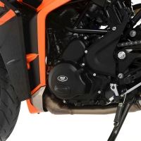OSŁONA SILNIKA RG RACING HUSQVARNA VITPILEN/SVARTPILEN 401, LEWA STRONA RACE/ROAD VERSION BLACK