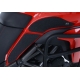 NAKLEJKA NA BAK TANKPAD ANTYPOŚLIZGOWY 4 CZĘŚCI RG RACING DUCATI 950 MULTISTRADA (17-) CLEAR
