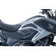 NAKLEJKA NA BAK TANKPAD ANTYPOŚLIZGOWY 6 CZĘŚCI RG RACING HONDA NC700/NC750 (13-14) CLEAR