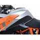 NAKLEJKA NA BAK TANKPAD ANTYPOŚLIZGOWY 2 CZĘŚCI RG RACING KTM SUPERDUKE GT CLEAR