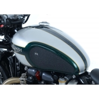 NAKLEJKA NA BAK TANKPAD ANTYPOŚLIZGOWY 2 CZĘŚCI RG RACING TRIUMPH BONNEVILLE BOBBER (17-) CLEAR
