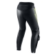 SPODNIE MOTOCYKLOWE SKÓRZANE REBELHORN FIGHTER BLACK FLUO YELLOW 60
