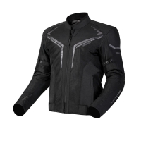 KURTKA MOTOCYKLOWA TEKSTYLNA OZONE FLOW BLACK 10XL
