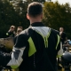 KURTKA MOTOCYKLOWA TEKSTYLNA OZONE FLOW BLACK 10XL
