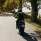 KURTKA MOTOCYKLOWA TEKSTYLNA OZONE FLOW BLACK FLUO YELLOW