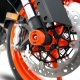 SLIDERY PRZEDNIEGO ZAWIESZENIA RG RACING KTM 790 DUKE/990 SUPER DUKE/990 SUPER DUKE R ORANGE