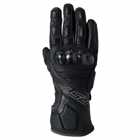 RĘKAWICE SKÓRZANE RST FULCRUM BLACK/BLACK
