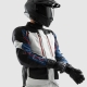 KURTKA MOTOCYKLOWA TEKSTYLNA REBELHORN HARDY 3.0 BLUE GREY RED