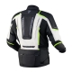 KURTKA MOTOCYKLOWA TEKSTYLNA REBELHORN HIKER 3 BLACK GREY FLUO YELLOW