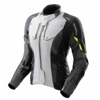 KURTKA MOTOCYKLOWA TEKSTYLNA DAMSKA REBELHORN HIKER 4 BLACK GREY FLUO YELLOW