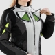 KURTKA MOTOCYKLOWA TEKSTYLNA DAMSKA REBELHORN HIKER 4 BLACK GREY FLUO YELLOW