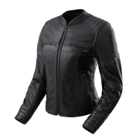 KURTKA MOTOCYKLOWA SKÓRZANA DAMSKA REBELHORN HUNTER 2 BLACK