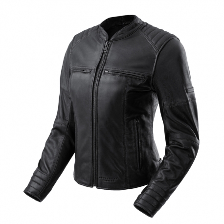 KURTKA MOTOCYKLOWA SKÓRZANA DAMSKA REBELHORN HUNTER 2 BLACK