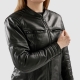 KURTKA MOTOCYKLOWA SKÓRZANA DAMSKA REBELHORN HUNTER 2 BLACK