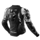 KURTKA MOTOCYKLOWA SKÓRZANA REBELHORN INFERNO BLACK WHITE