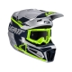 KASK Z GOGLAMI LEATT KIT MOTO 3.5 V25 STEEL