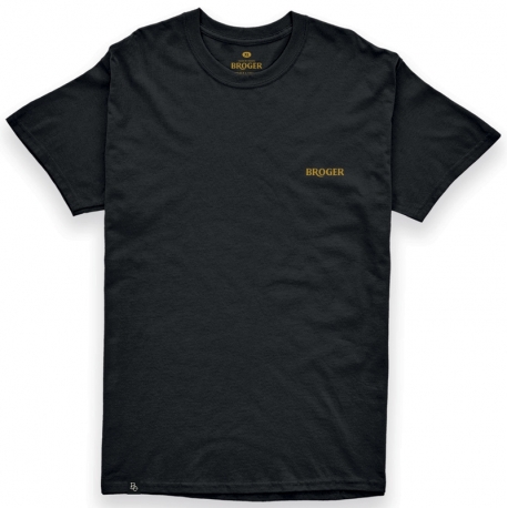 T-SHIRT BROGER MOTO CHILL CLUB BLACK L