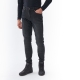 JEANSY MOTOCYKLOWE REBELHORN NOMAD TAPERED FIT WASHED BLACK
