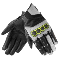 RĘKAWICE MOTOCYKLOWE REBELHORN PATROL SHORT BLACK/GREY XS