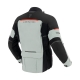 KURTKA MOTOCYKLOWA TEKSTYLNA REBELHORN RANGE GREY BLACK RED