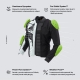KURTKA MOTOCYKLOWA TEKSTYLNA REBELHORN RANGE GREY BLACK RED