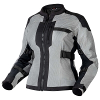 KURTKA MOTOCYKLOWA TEKSTYLNA DAMSKA REBELHORN SCANDAL 2 SILVER BLACK WXS