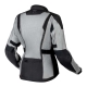 KURTKA MOTOCYKLOWA TEKSTYLNA DAMSKA REBELHORN SCANDAL 2 SILVER BLACK WXS
