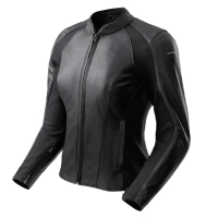 KURTKA MOTOCYKLOWA SKÓRZANA DAMSKA REBELHORN SIENA BLACK