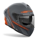 KASK MOTOCYKLOWY AIROH SPARK 2 SPINNER ORANGE MATT XS