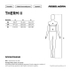 SPODNIE TERMOAKTYWNE DAMSKIE REBELHORN THERM 2 BLACK GREY