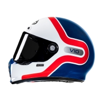 KASK MOTOCYKLOWY HJC V10 GRAPE BLUE RED M