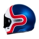 KASK MOTOCYKLOWY HJC V10 GRAPE BLUE RED L